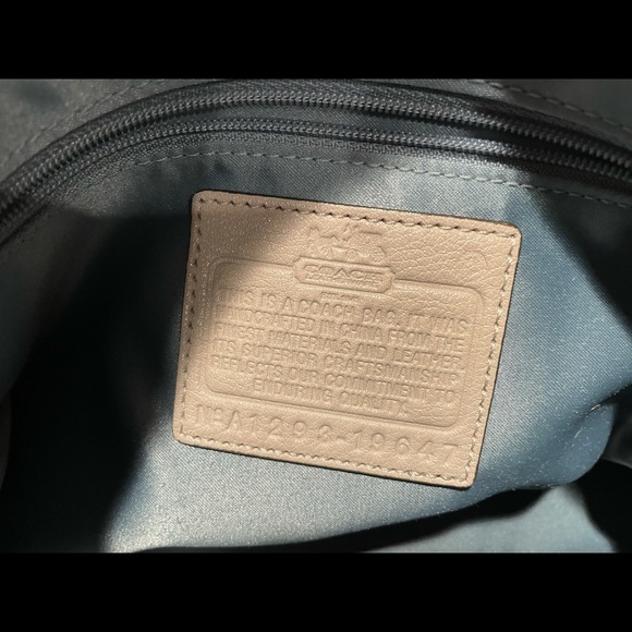 Coach Embossed Python Handbag - Picture 6 of 12